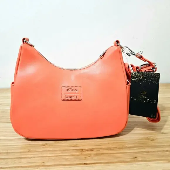 Loungefly Disney The Little Mermaid Ariel Cosplay Satchel Crossbody Purse - Picture 3 of 6